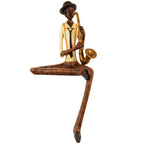 Blue Note Seated Saxophonist – product view