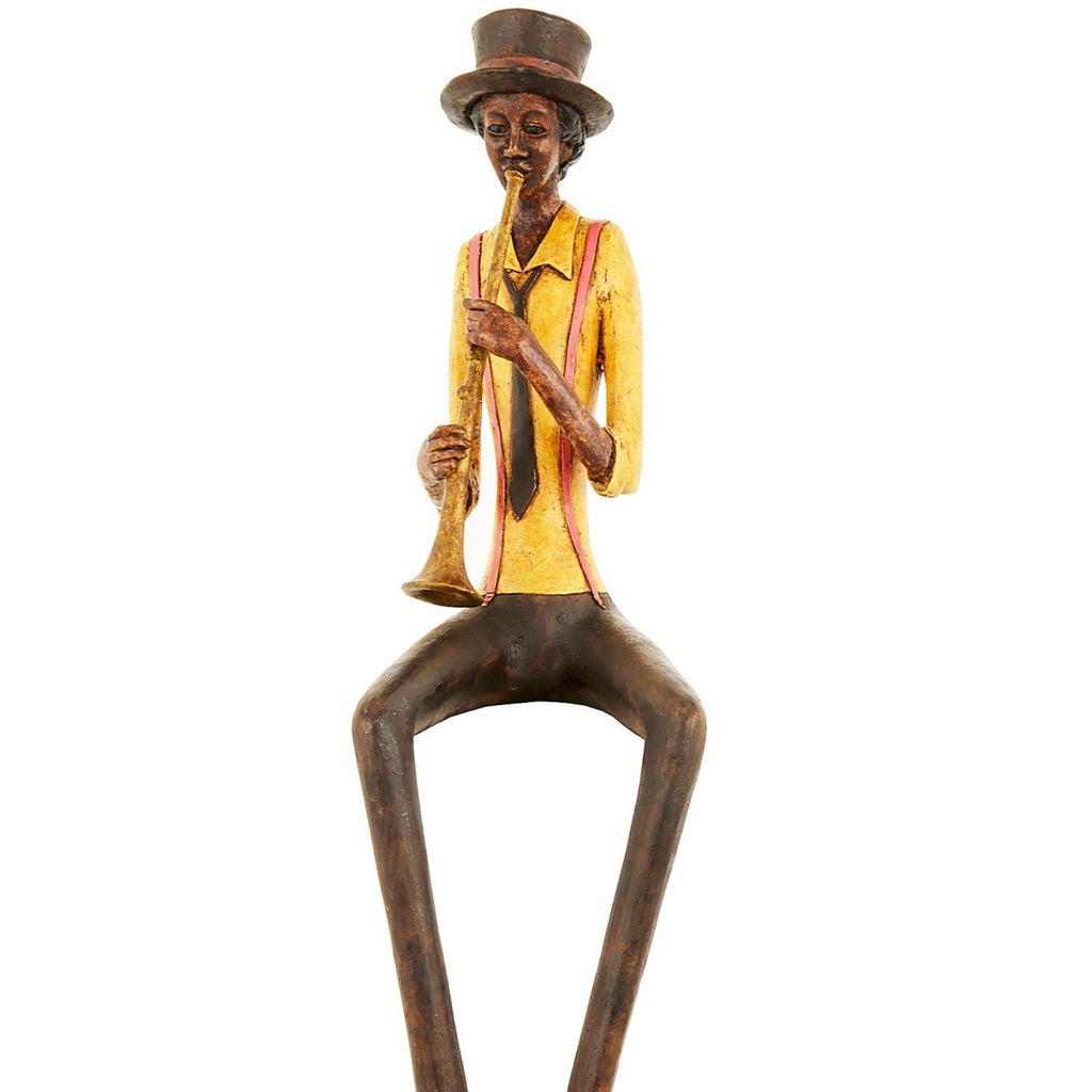 Blue Note Seated Trumpeter – view 2