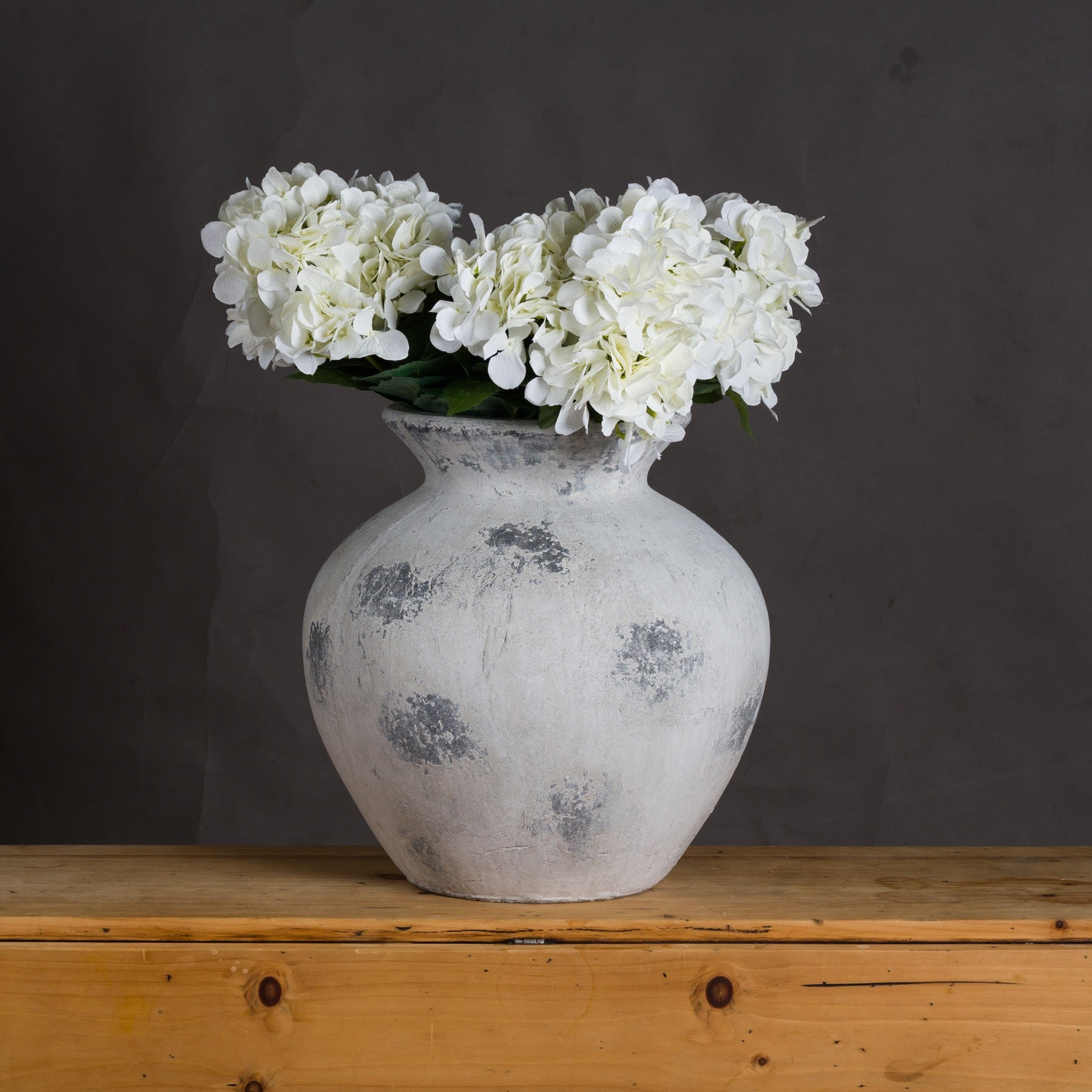 Ashcombe Large Antique White Vase – view 3