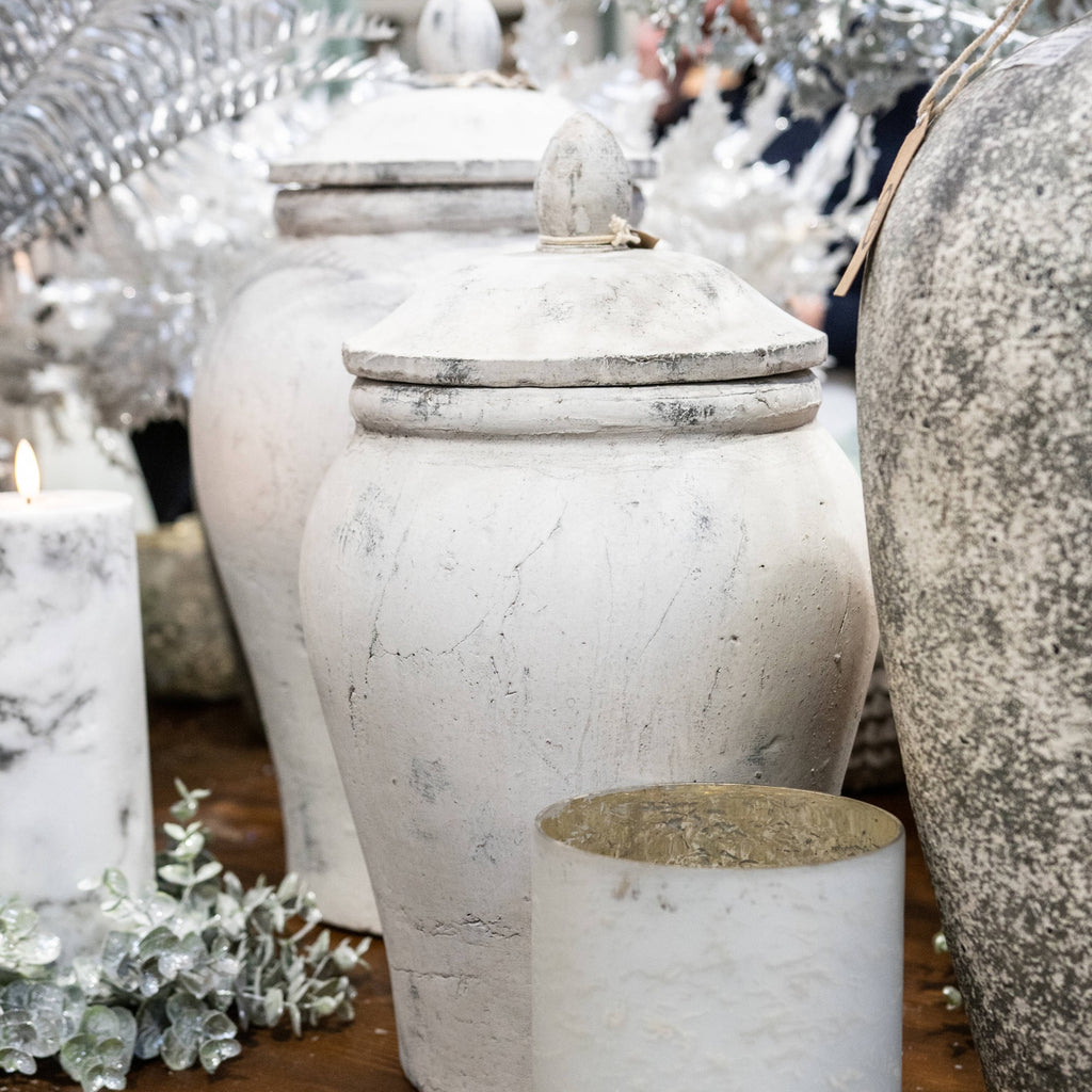 Bloomville Large Ceramic Ginger Jar