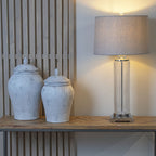 Bloomville Large Ceramic Ginger Jar