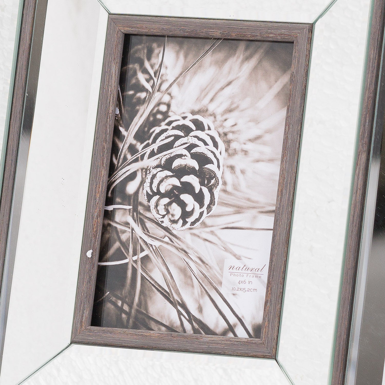 Vesper Mirror And Wood 4X6 Frame – view 2