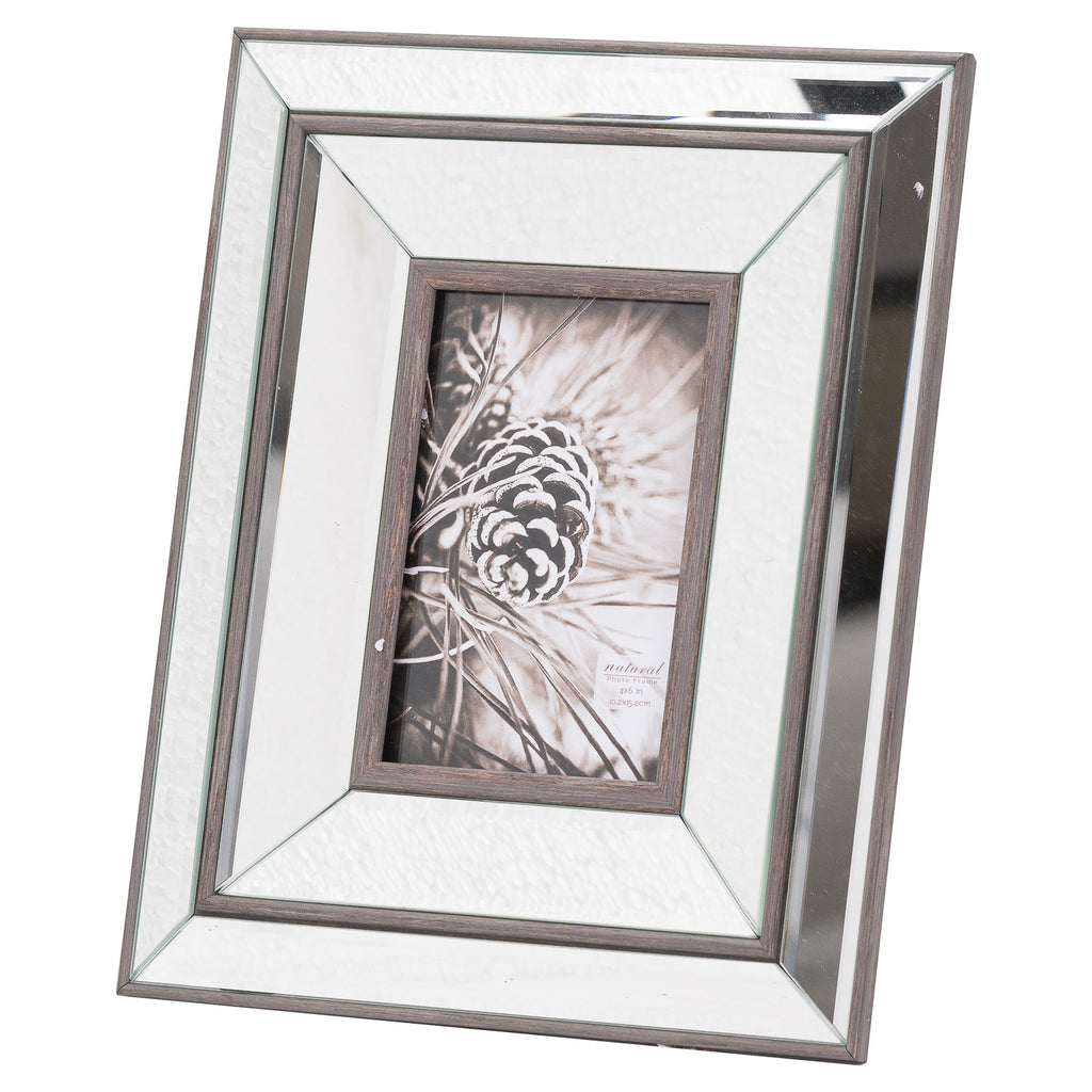 Vesper Mirror And Wood 4X6 Frame – product view