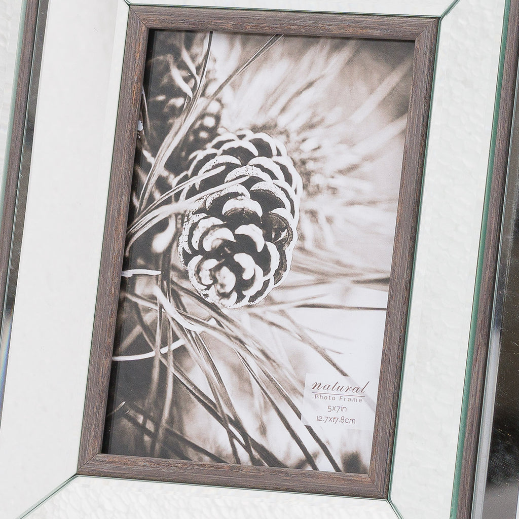 Vesper Mirror And Wood 5X7 Frame – view 2
