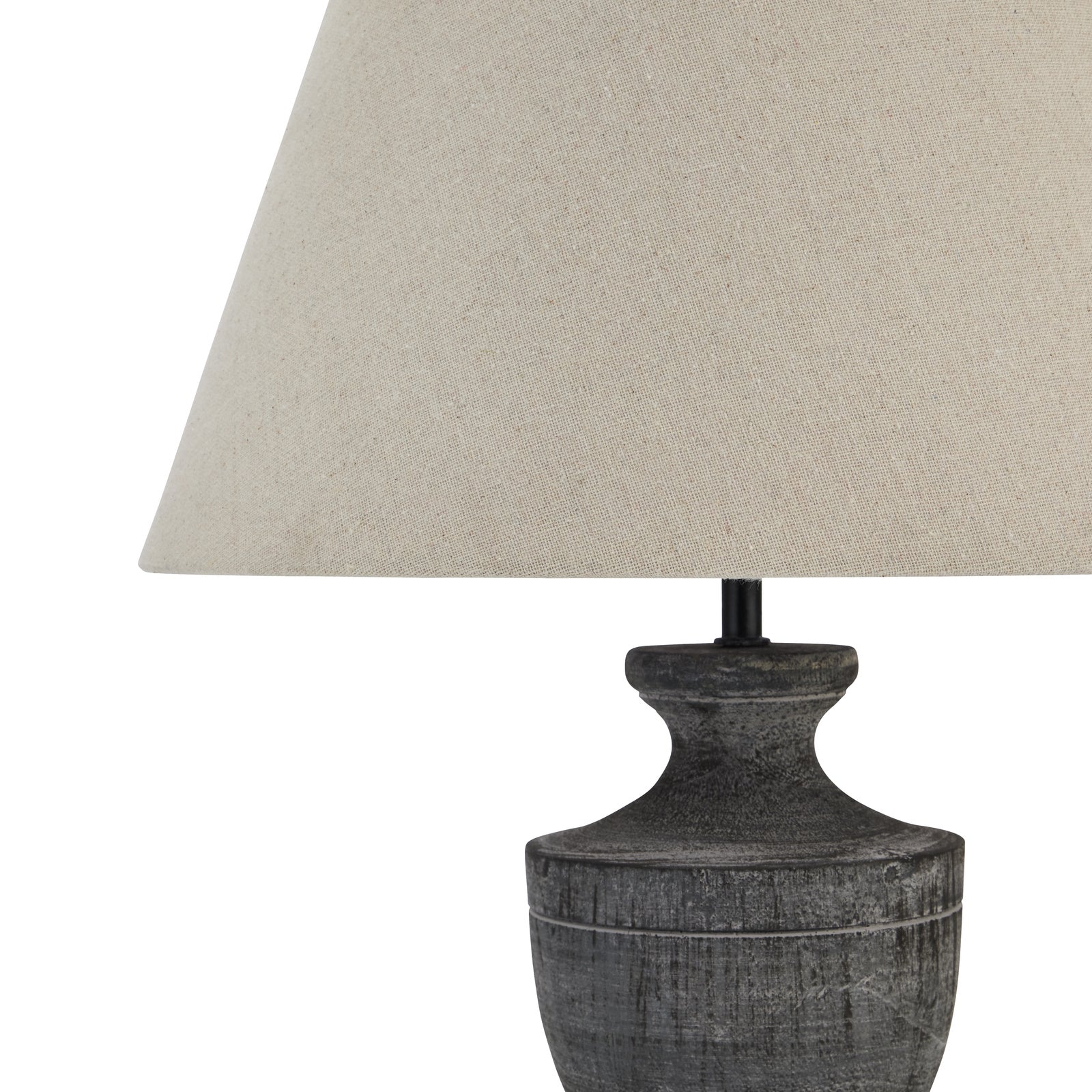 Rowan Urn Wooden Table Lamp – view 4