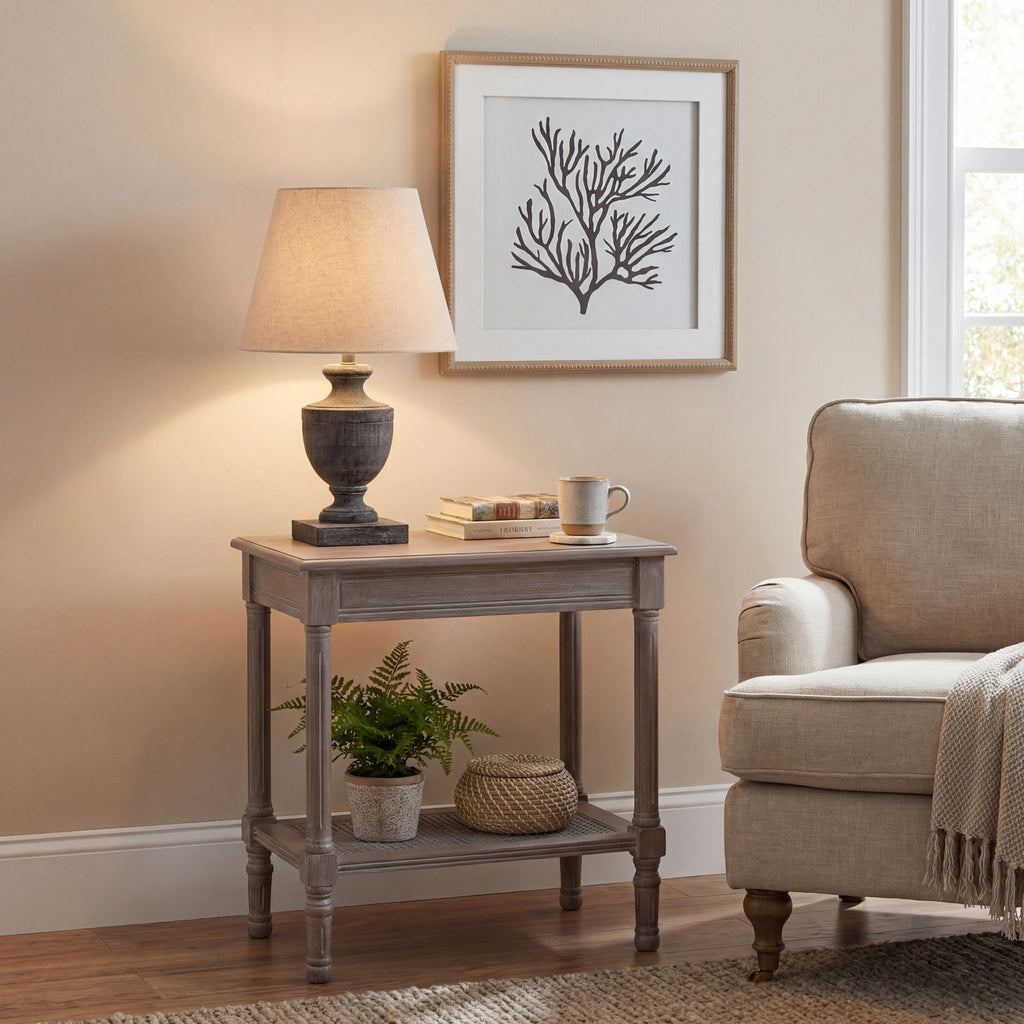 Rowan Urn Wooden Table Lamp – product view