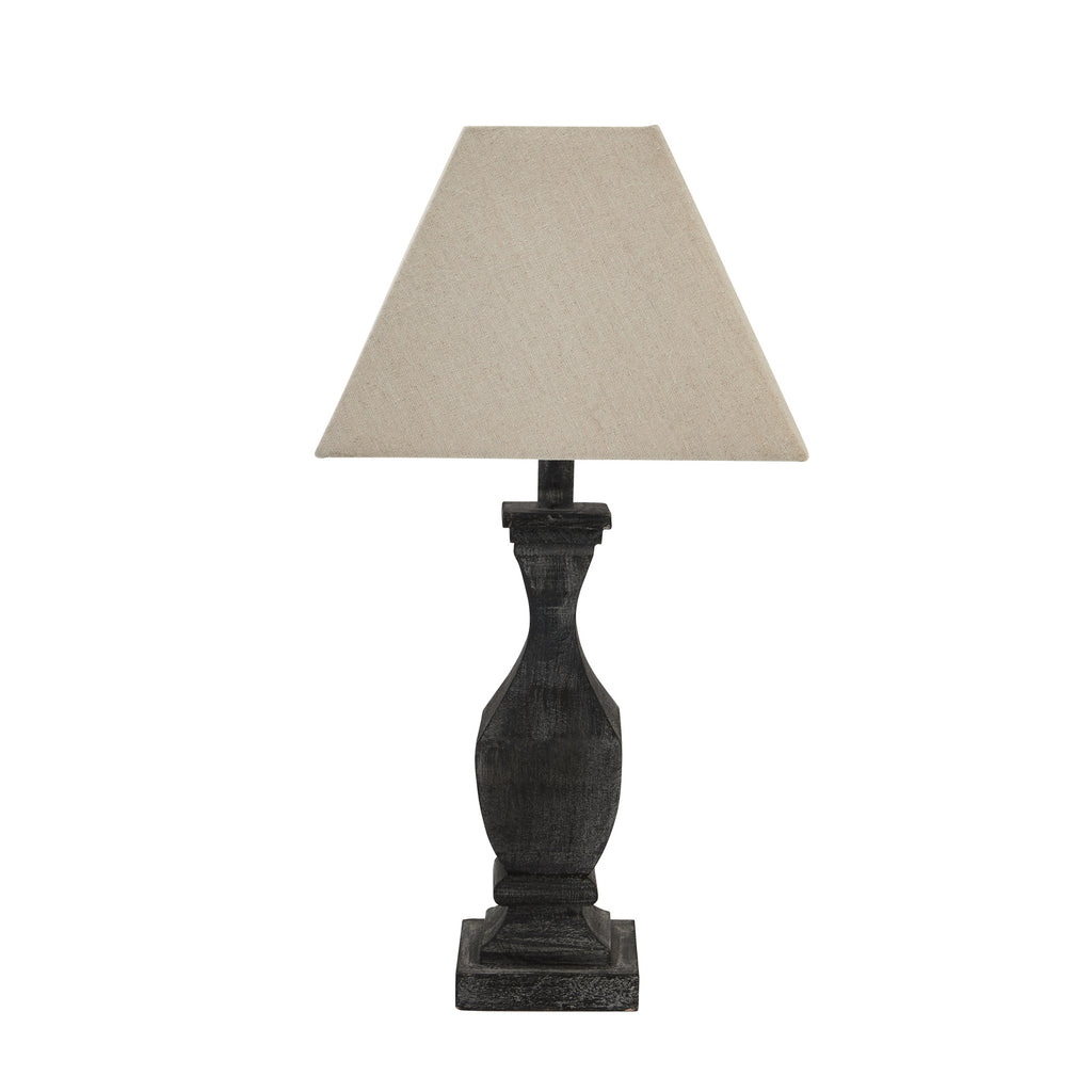 Rowan Fluted Wooden Table Lamp – view 2