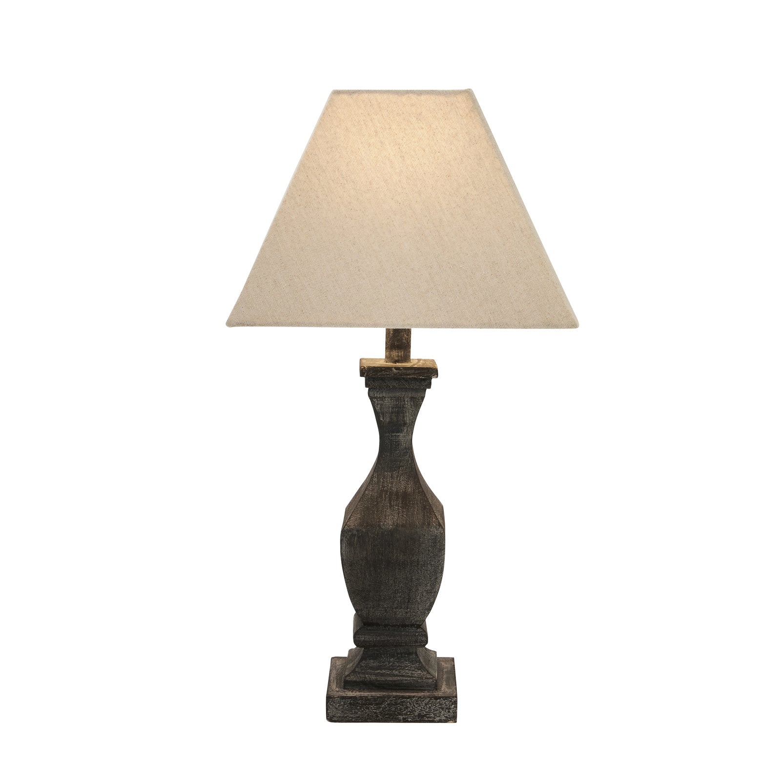 Rowan Fluted Wooden Table Lamp – view 3