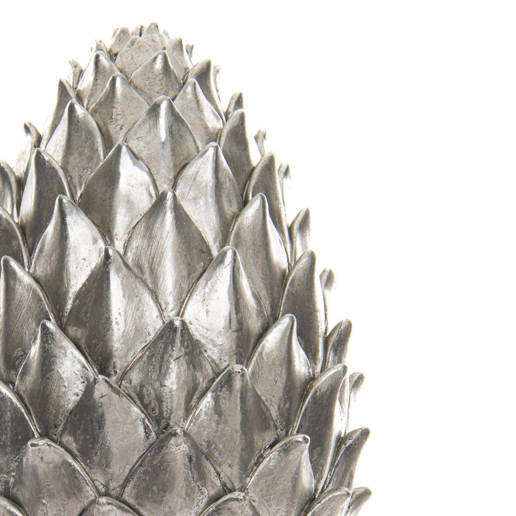 Tall Ceramic Pinecone