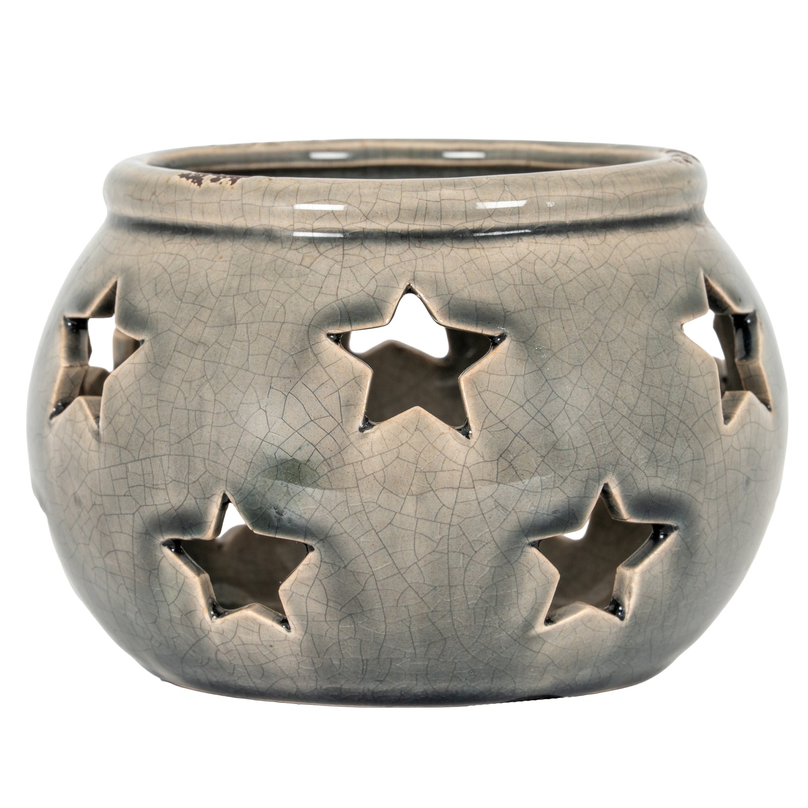 Garda Ceramic Star Candle Lantern