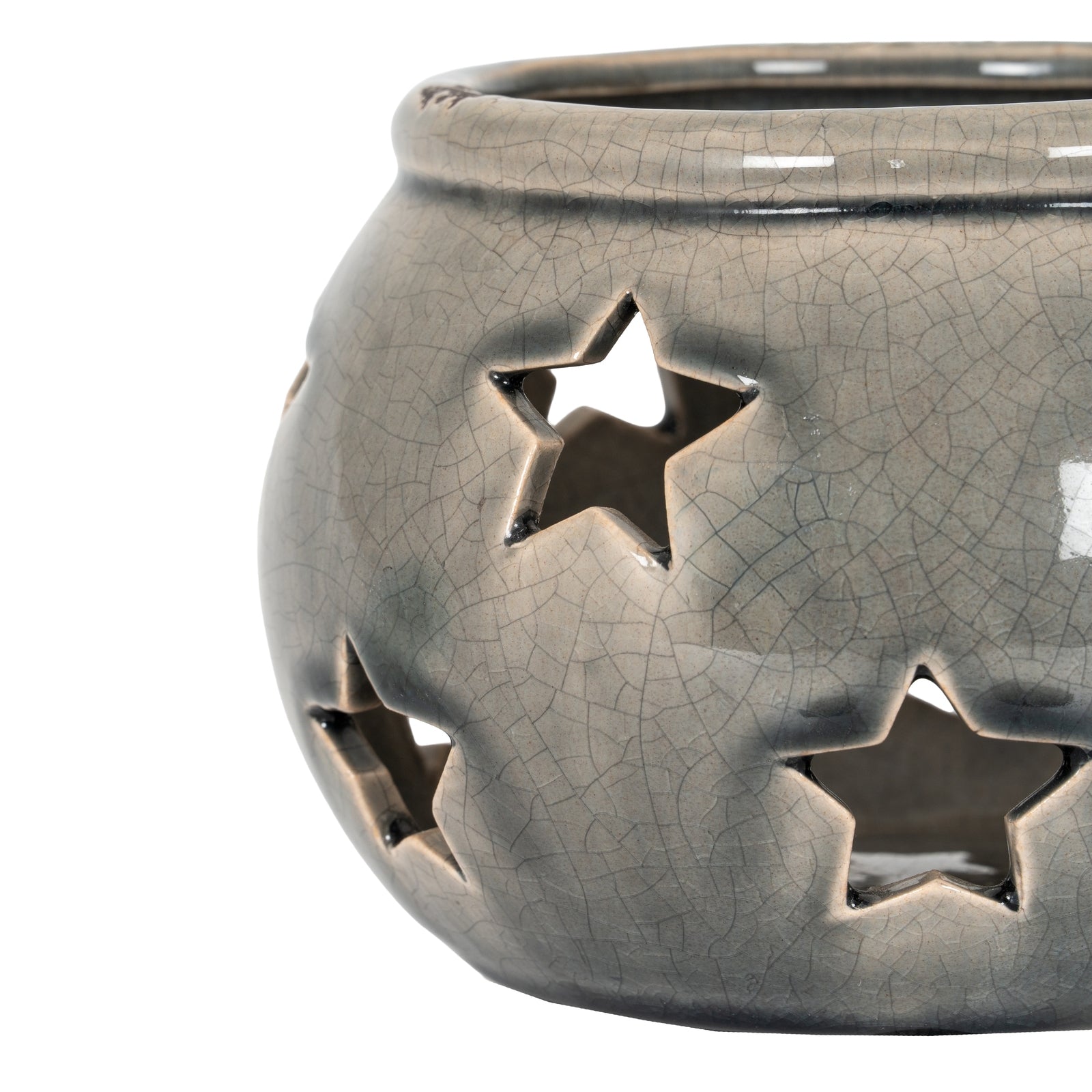 Garda Ceramic Star Candle Lantern