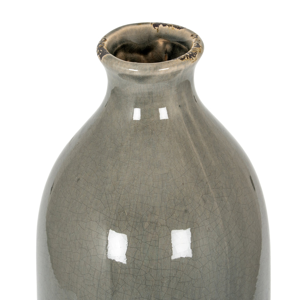 Mere Grey Glazed Gisela Vase – view 2