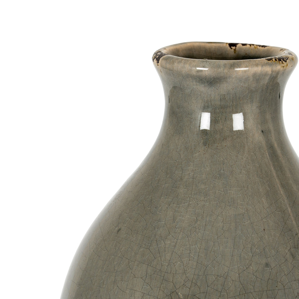 Mere Grey Glazed Gisela Vase – view 3