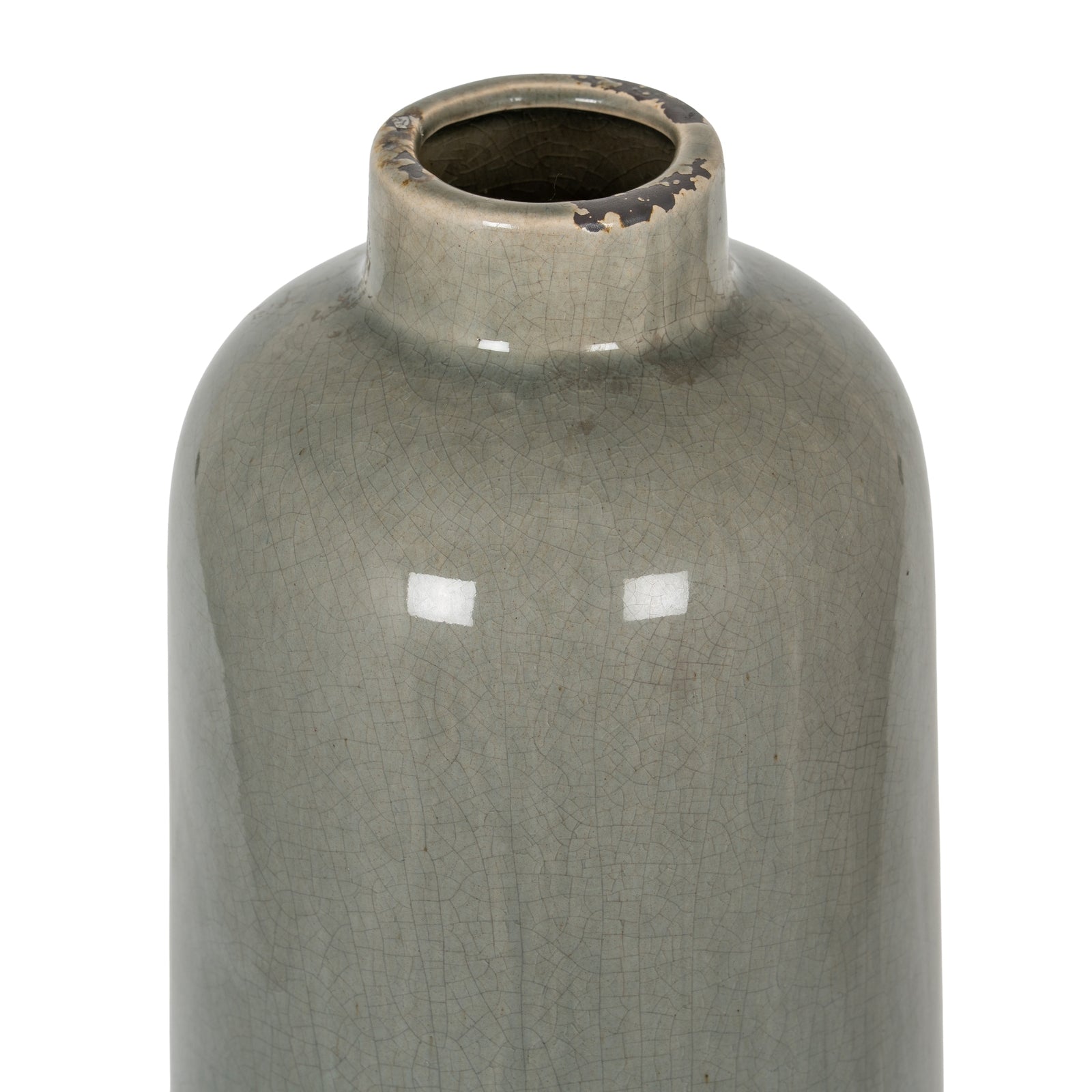 Mere Grey Glazed Raine Vase – view 2