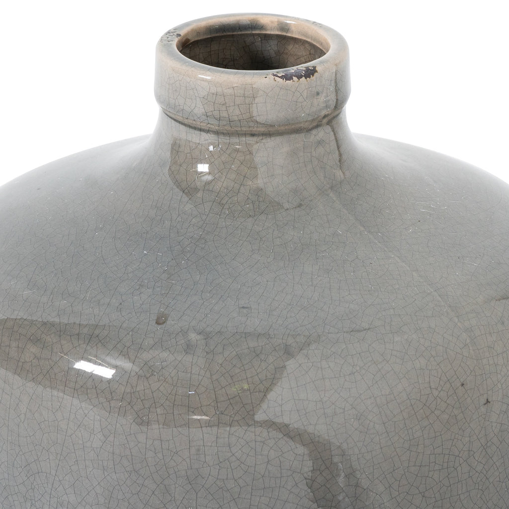 Mere Grey Glazed Chive Vase – view 2