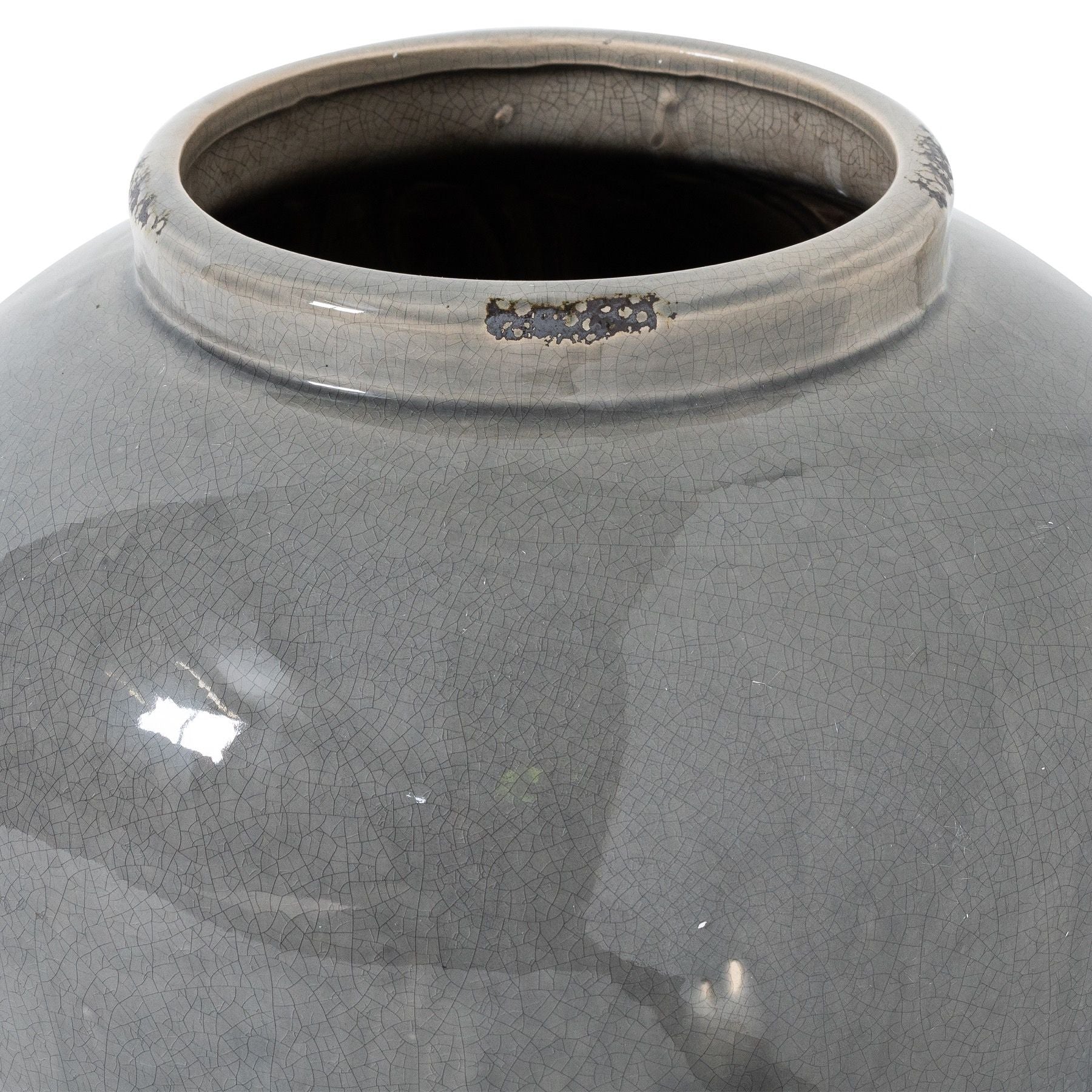Mere Grey Glazed Juniper Vase – view 2