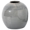 Mere Grey Glazed Tiber Vase – product view