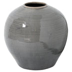 Mere Grey Glazed Regola Vase – product view