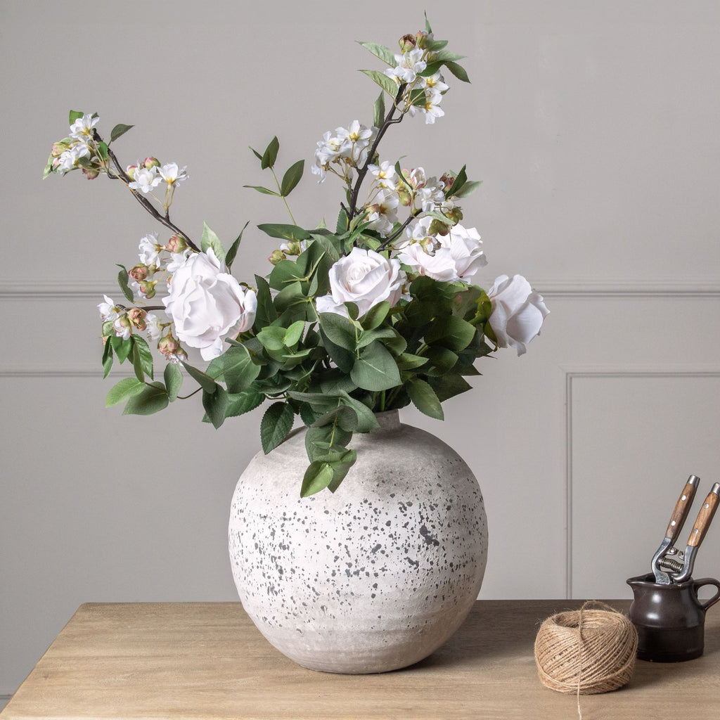 Rill Stone Ceramic Vase – view 3
