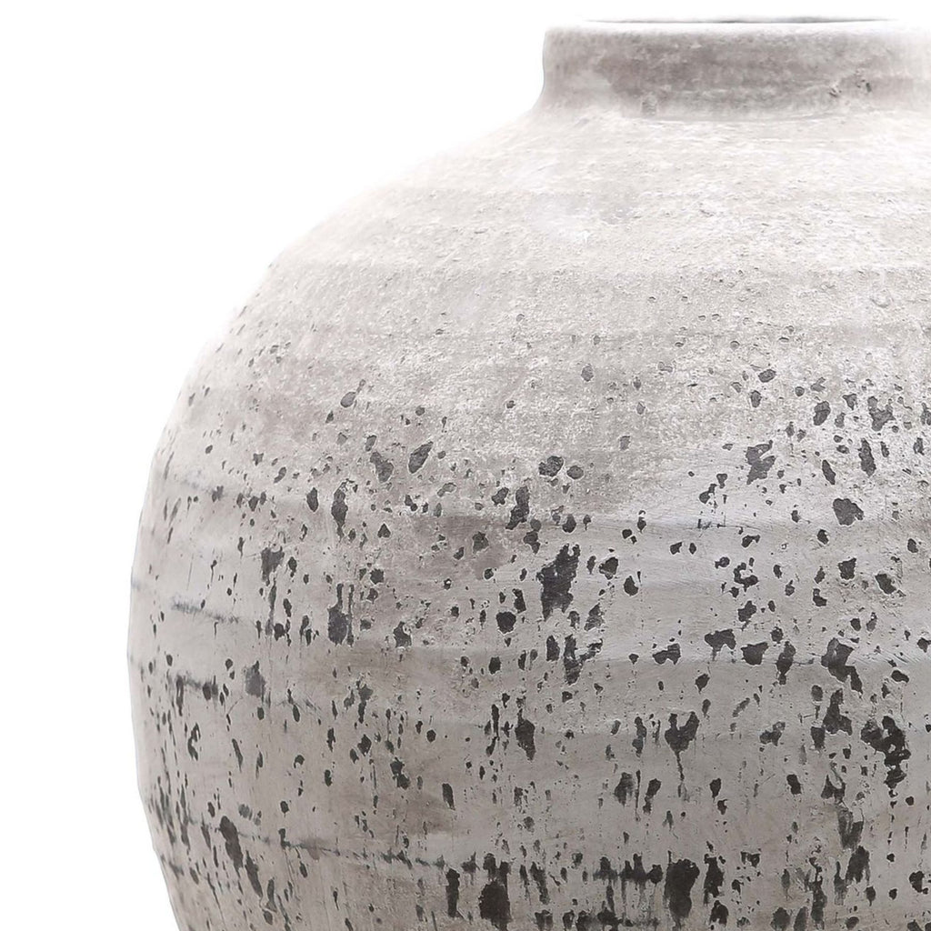 Rill Large Stone Ceramic Vase – view 2