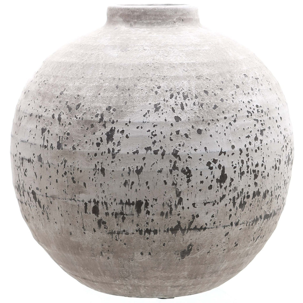 Rill Large Stone Ceramic Vase – product view