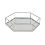 Mercer Silver Hexagon Set Of Two Trays – view 2
