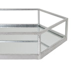 Mercer Silver Hexagon Set Of Two Trays – view 3