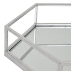 Mercer Silver Hexagon Set Of Two Trays – view 4