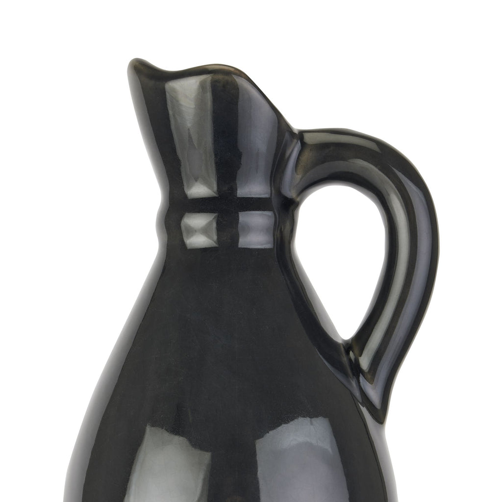 Tall Stoneware Decorative Jug
