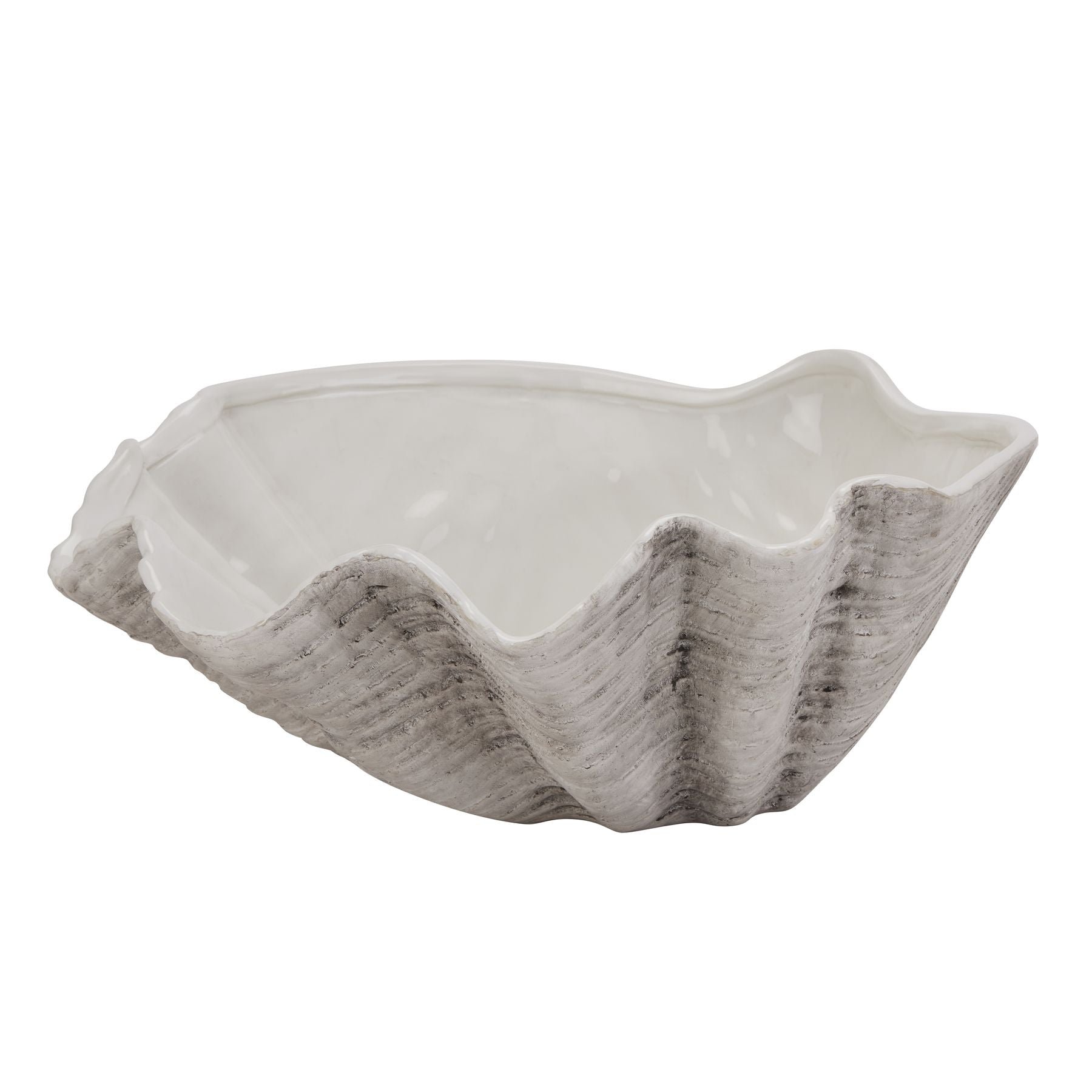 Adele Large Ceramic Shell-Bowl Product Image