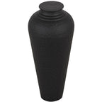 Small Metal Vase with Lid