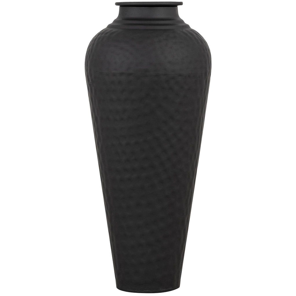 Small Metal Vase with Lid