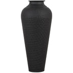 Small Metal Vase with Lid