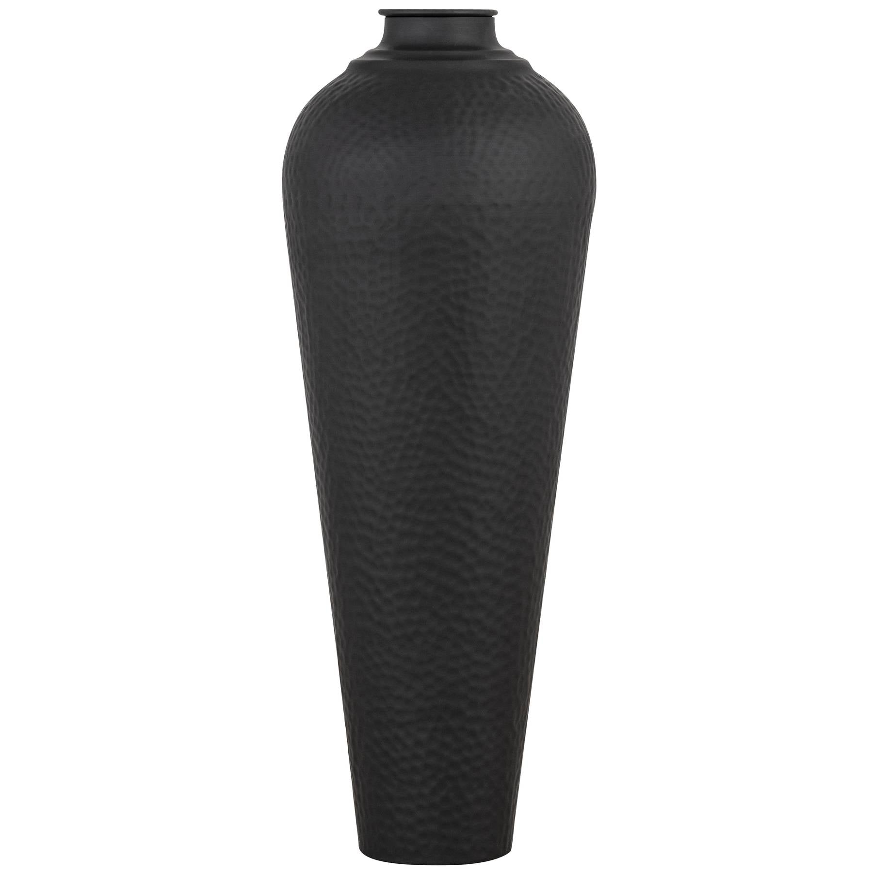 Medium Metal Vase with Lid