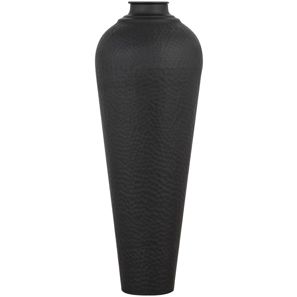 Medium Metal Vase with Lid Product Image
