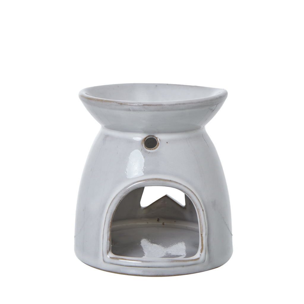 Ceramic Star Wax-Melt Tea Light Holder