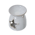 Ceramic Star Wax-Melt Tea Light Holder