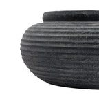 Amalfi Ceramic Round Ribbed Planter