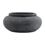 Amalfi Ceramic Round Ribbed Planter Product Image