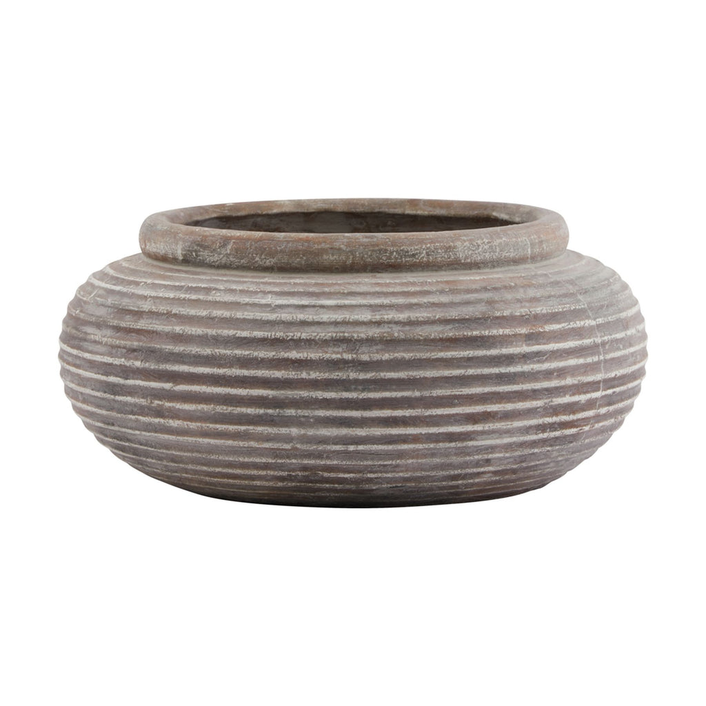 Siena Ceramic Round Ribbed Planter Product Image