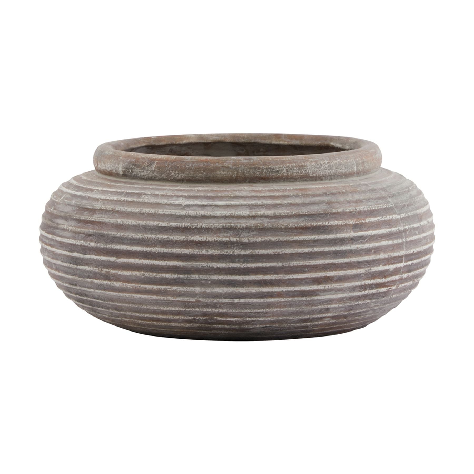 Siena Ceramic Round Ribbed Planter Product Image