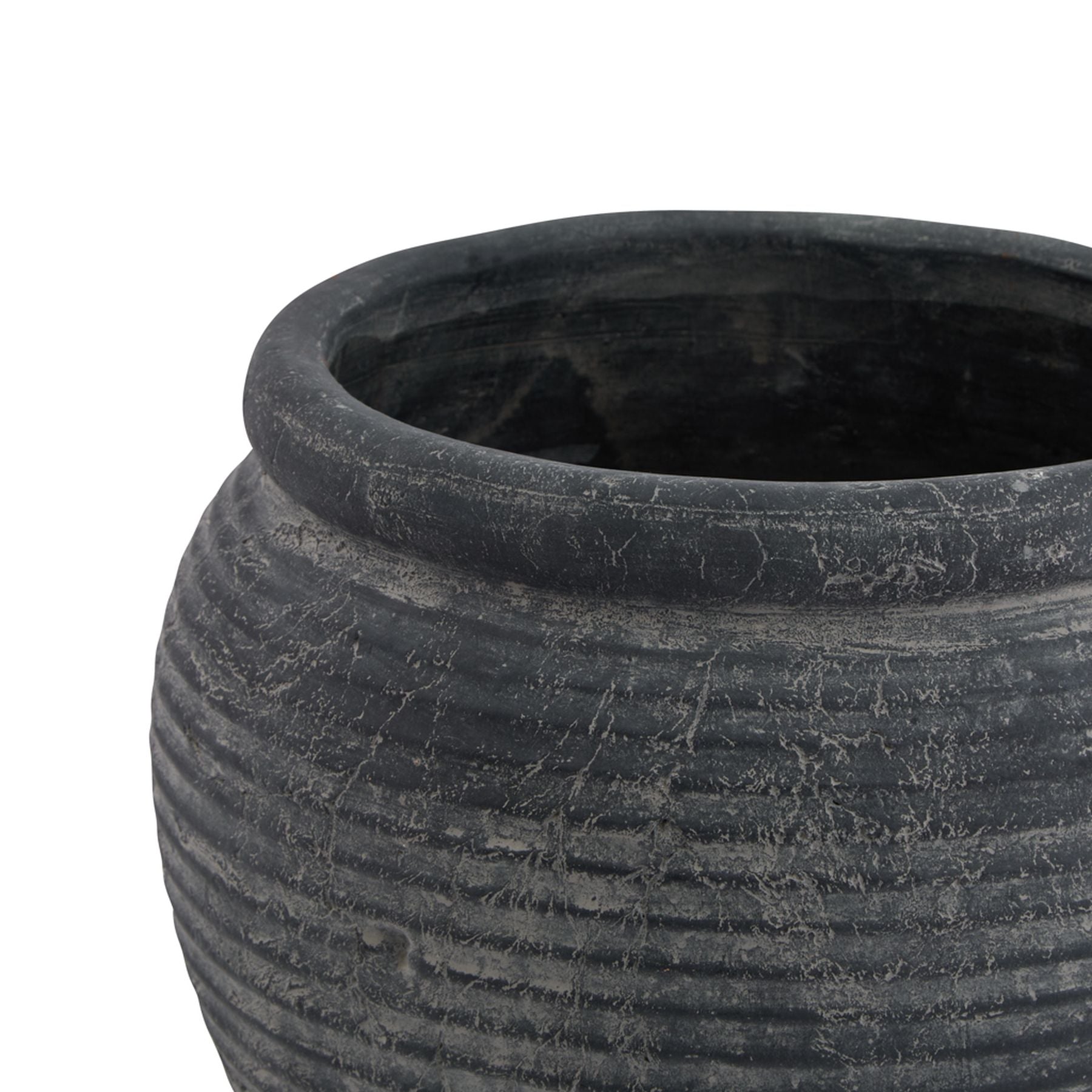 Amalfi Ceramic Rimmed Plant Pot