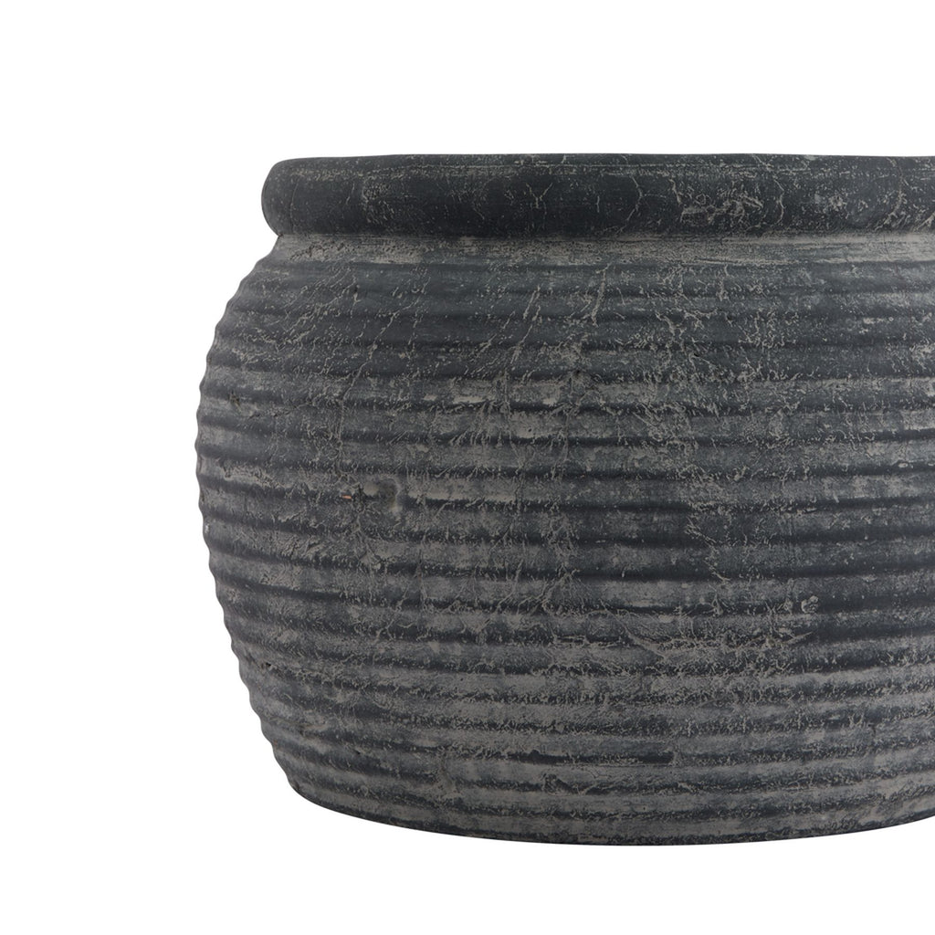 Amalfi Ceramic Rimmed Plant Pot
