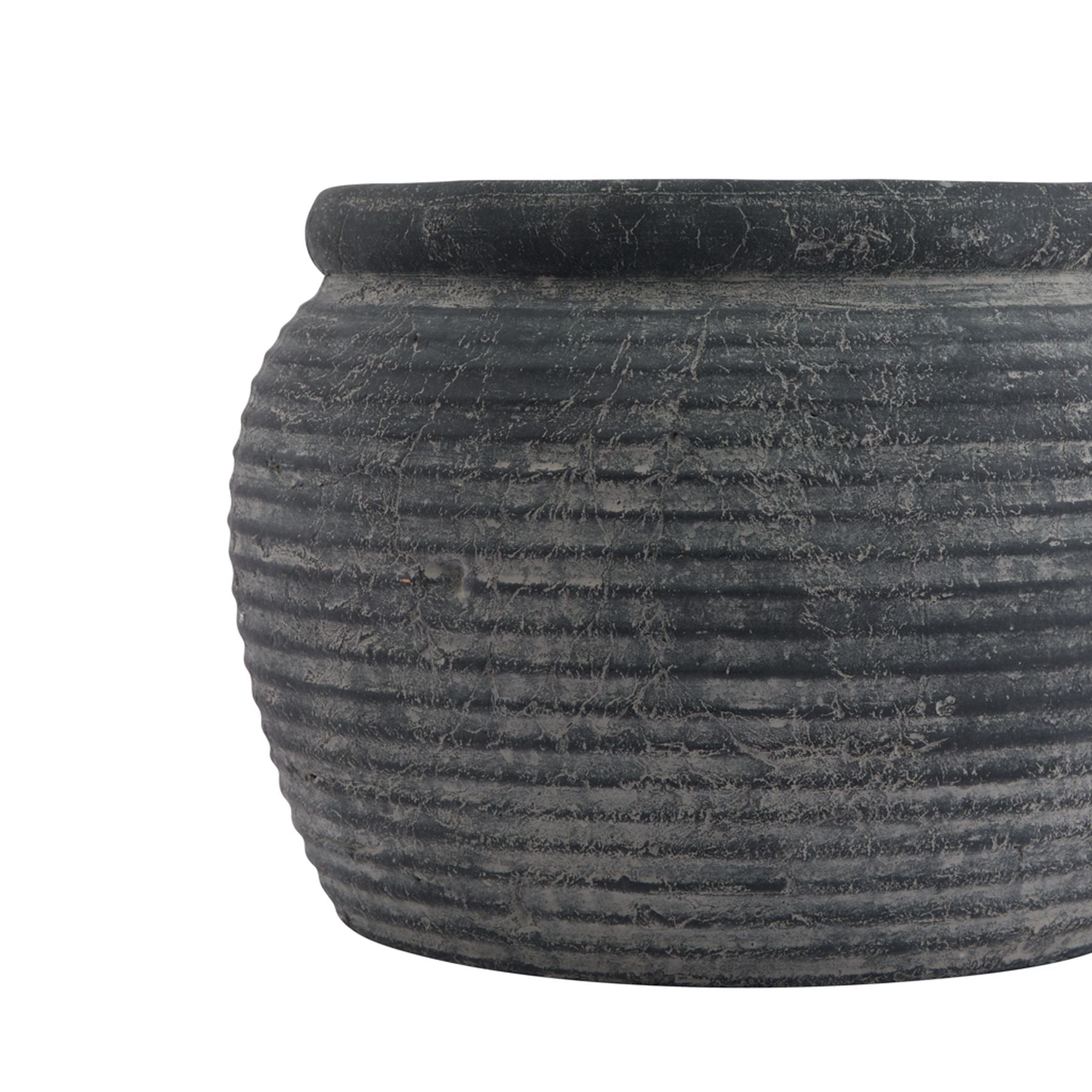 Amalfi Ceramic Rimmed Plant Pot
