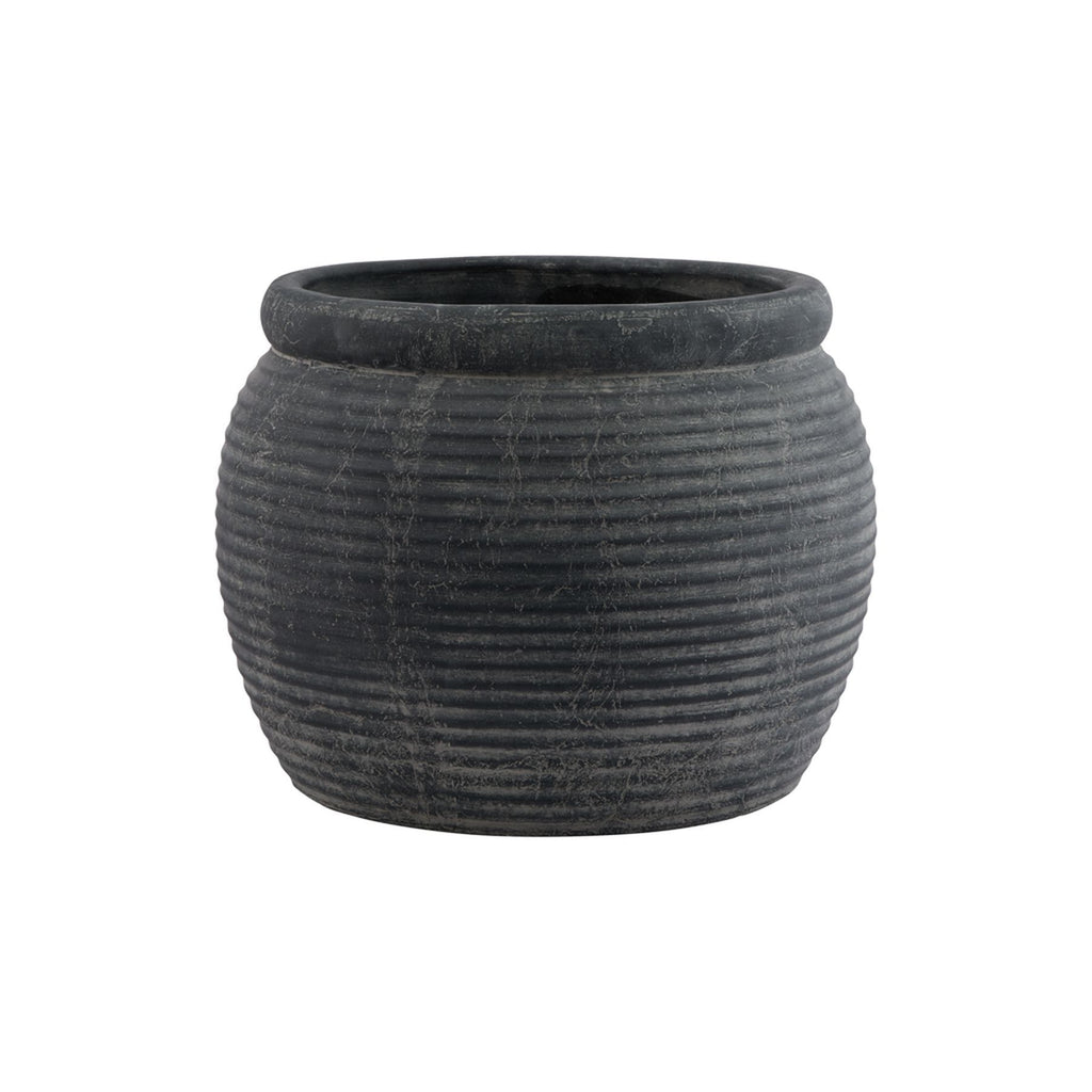 Amalfi Ceramic Rimmed-Plant-Pot Product Image
