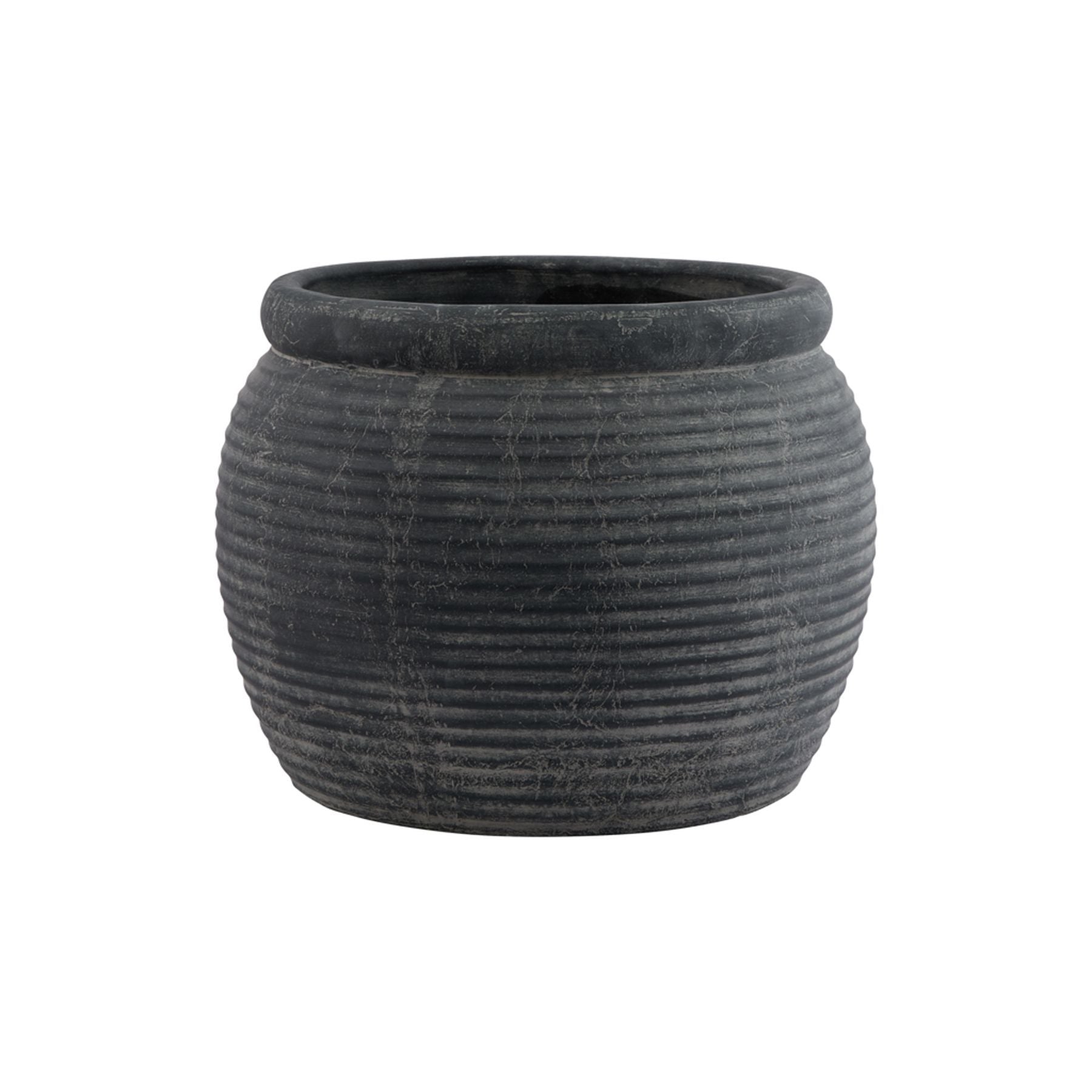 Amalfi Ceramic Rimmed-Plant-Pot Product Image