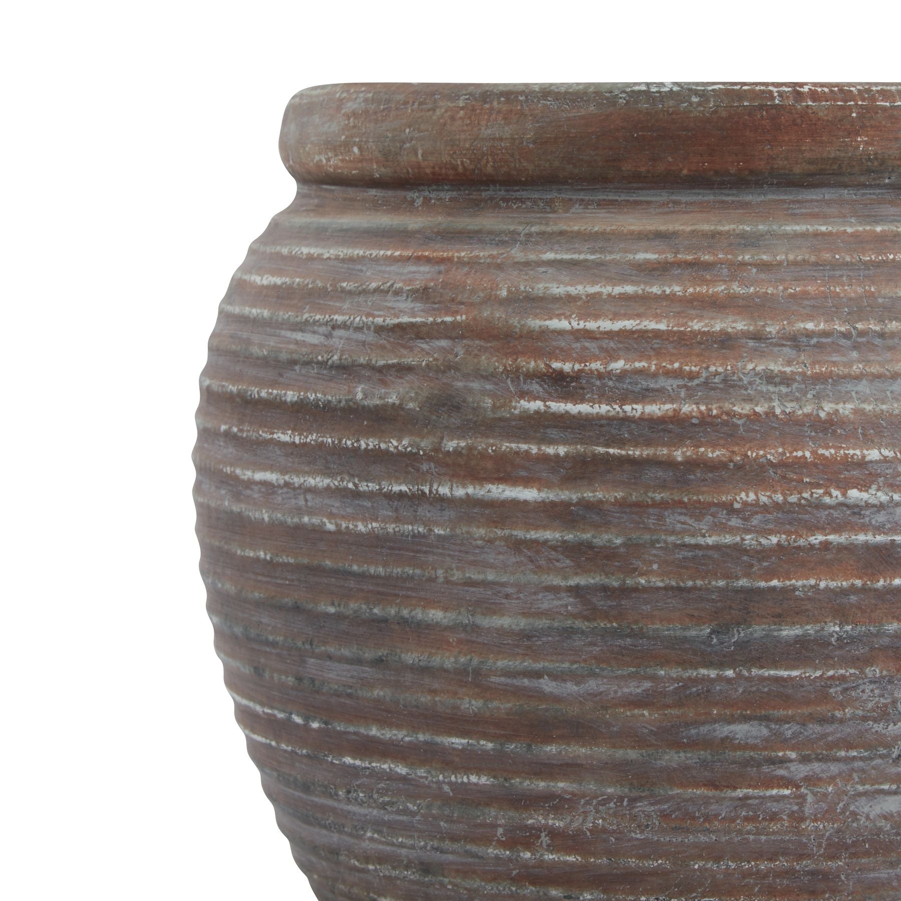 Siena Ceramic Rimmed Plant Pot