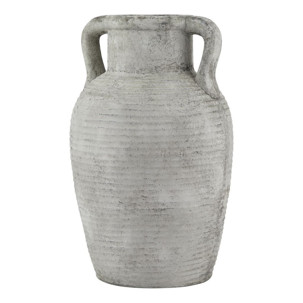 Elara Stone Large Amphora Pot – product view