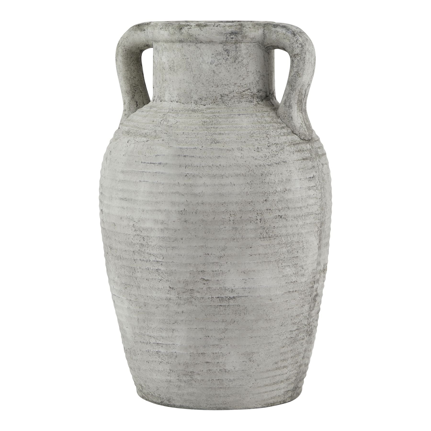 Elara Stone Large Amphora Pot – product view