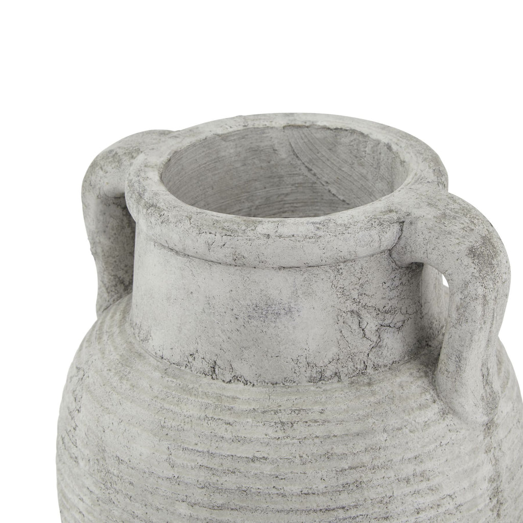 Elara Stone Amphora Pot – view 2